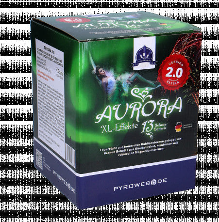 Aurora, 13 Schuss Feuerwerks-Batterie (Kal. 30mm)