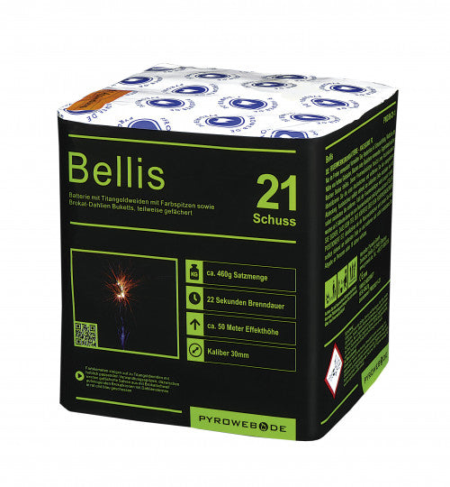 Bellis, 21 Schuss Batterie