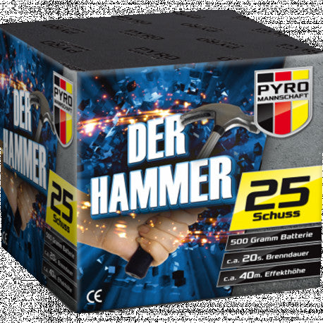 Der Hammer, 25-Schuss-Batterie