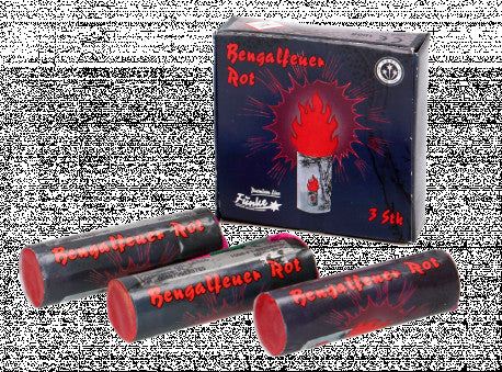Funke Bengalfeuer Rot