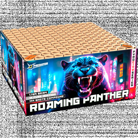 Roaming Panther, 144-Schuss-Verbundfeuerwerk