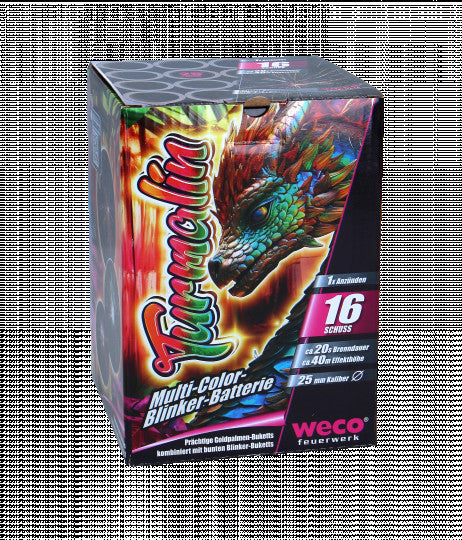 Turmalin, 16 Schuss Batterie