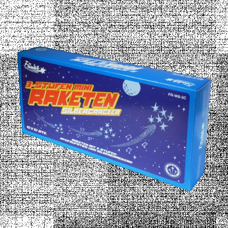 3-Stufen Mini-Raketen Silbercracker