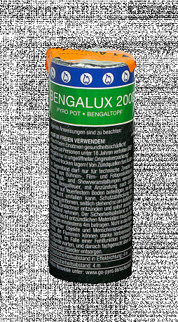 Bengalux 200S - Rauch- Bengaltopf / Pyropot - grün