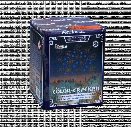 Color Cracker, 16-Schuss-Batterie