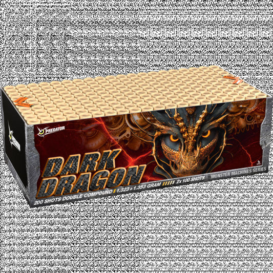 Dark Dragon, 200-Schuss-Verbundfeuerwerk