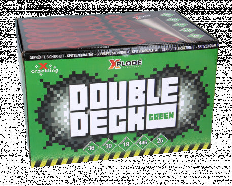 Double Deck Green, 36-Schuss-Fächerbatterie