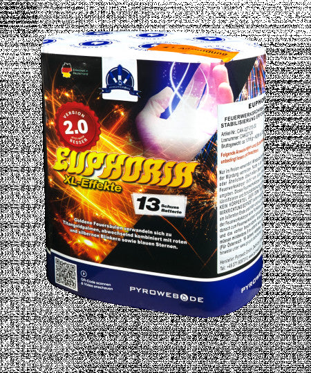 Euphoria V2.0 - 13 Schuss Premium-Batterie