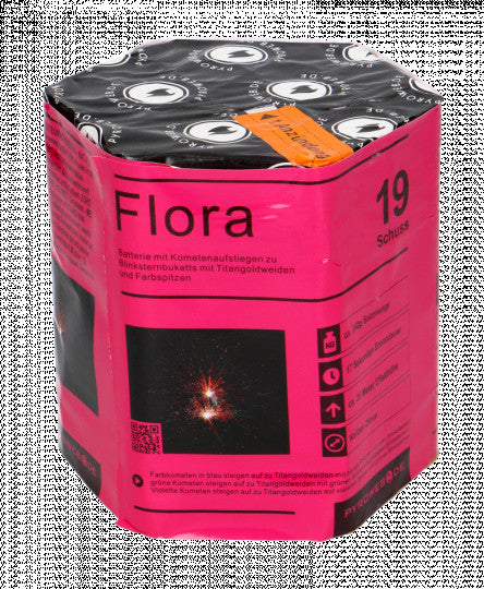 Flora, 19 Schuss Batterie