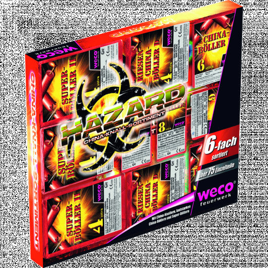 Hazard China - Knall - Sortiment