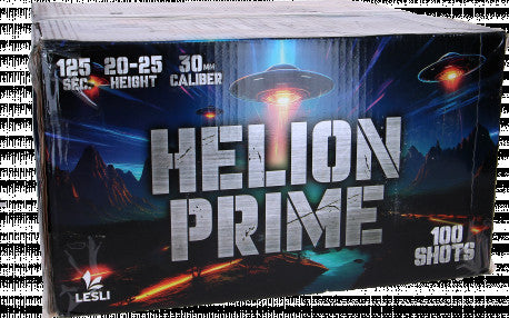 Helion Prime, 100-Schuss-Verbundfeuerwerk im Käfig