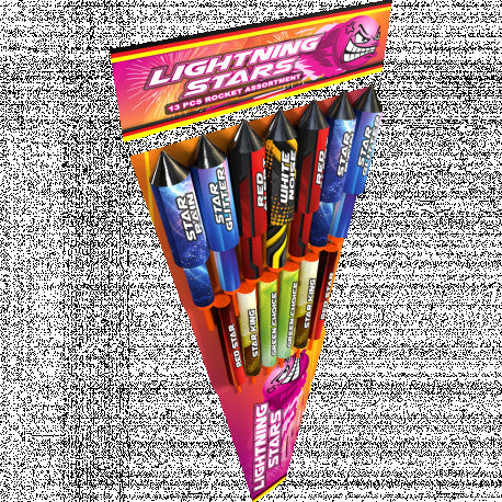 Lightning Stars, 13er - Raketenset
