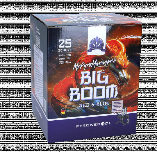 MPM Big Boom Red & Blue