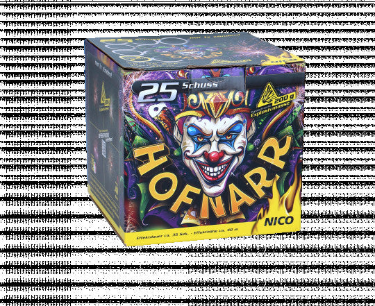 Hofnarr, 25-Schuss-Batterie