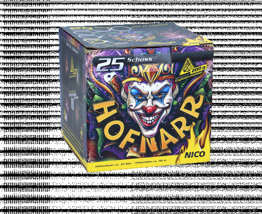 Hofnarr, 25-Schuss-Batterie