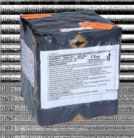 Purple Crossette , 25-Schuss-Batterie