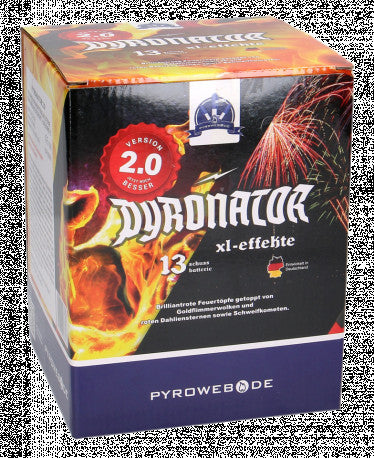 Pyronator V2.0 - 13 Schuss Premium-Batterie