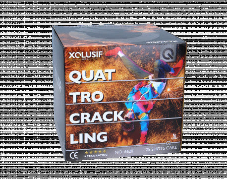Quattro Crackling, 25-Schuss-Batterie
