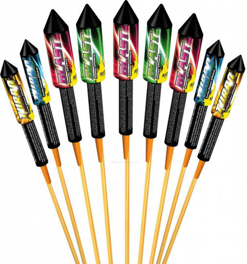 Raketenset Berlin, 9er Beutel