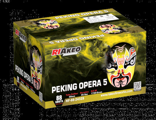 Riakeo Peking Opera 5, 88-Schuss Verbundfeuerwerk