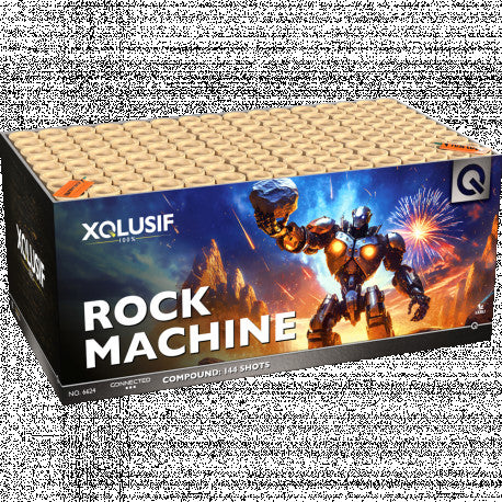 Rock Machine, 144-Schuss-Verbundfeuerwerk
