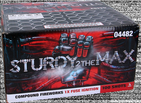Sturdy 2 The Max, 100-Schuss-Verbundfeuerwerk