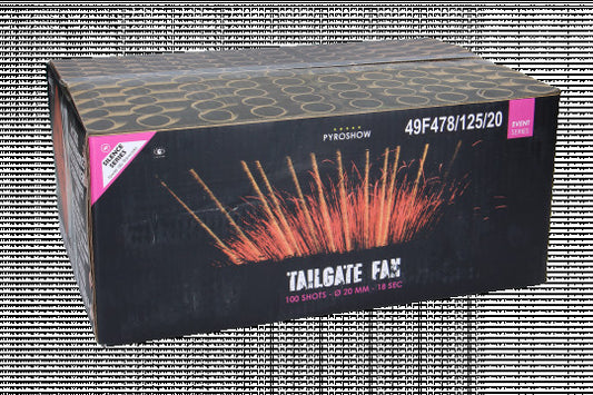 Tailgate Fan, 100 Schuss Batterie