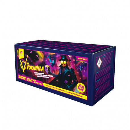 V wie Vokuhila, 35-Schuss- Fächerbatterie