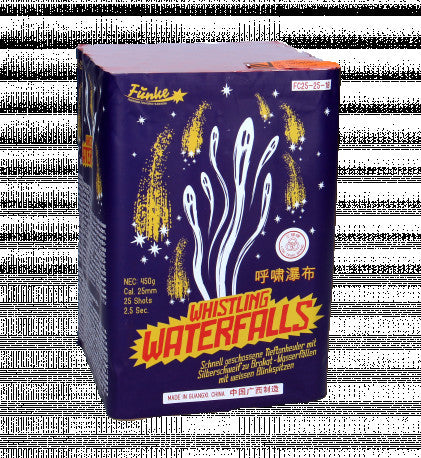 Whistling Waterfalls, 25-Schuss Batterie